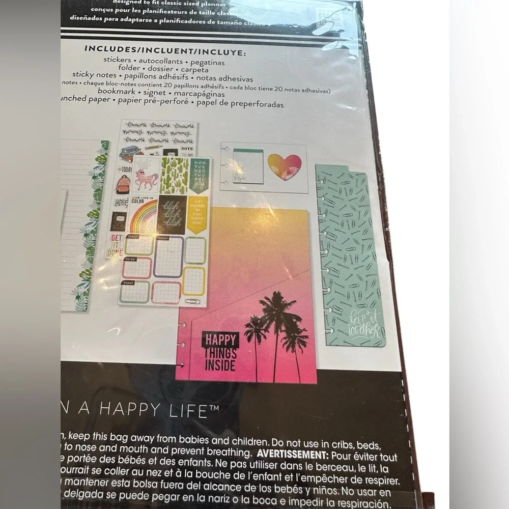The Happy Planner Classic Size Planner Accessories Pack